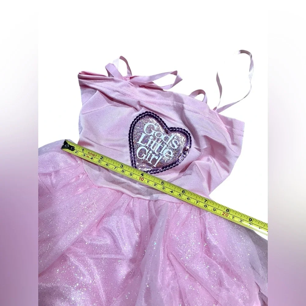 Veggie Tales God's Little Girl Pink Princess Dress Halloween Costume Size 2-4
